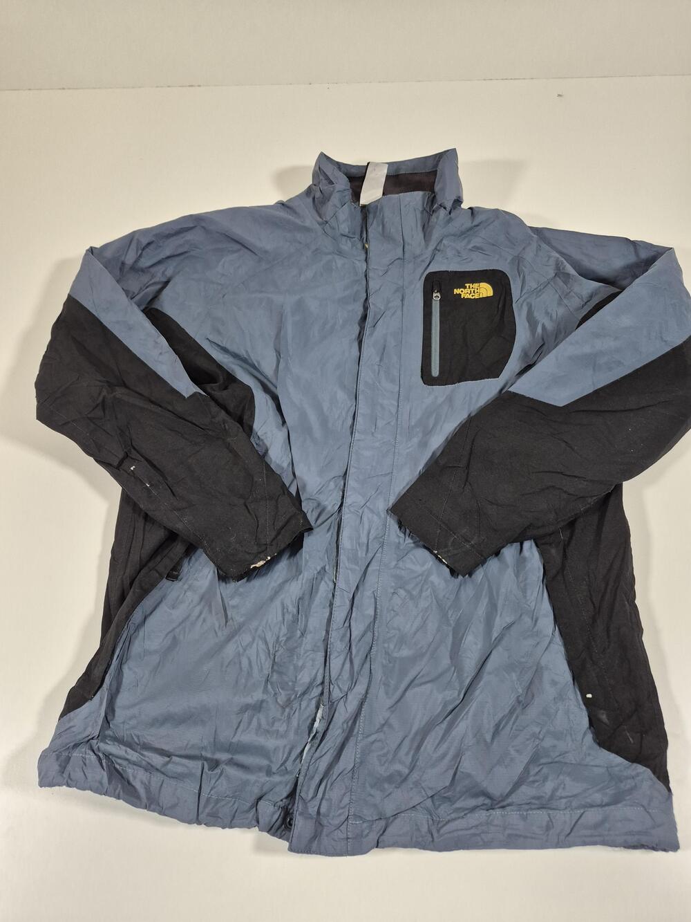 The North Face Jacket Boys XL 18/20 Blue HyVent Ski Snow Fleece Lined FLAW